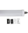 Réglette LED étanche complète 150cm 160lm/W 32W, Câblage traversant - 5120lm, IP65
