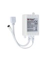 Contrôleur RGB avec télécommande - fonction mémoire, infrarouge, 12V (72W), 24V (144W)