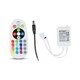 Contrôleur RGB avec télécommande - fonction mémoire, infrarouge, 12V (72W), 24V (144W)
