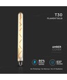 Ampoule LED V-Tac 7W - Filament, T30, blanc extra chaud, 2200K, E27