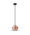 Suspension V-Tac en cuivre - Ø20 cm, E27