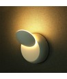 Applique murale LED 5W blanche - IP20 intérieur, ronde, rotative, source lumineuse incluse