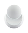 Applique murale LED 5W blanche - IP20 intérieur, ronde, rotative, source lumineuse incluse