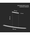 Luminaire suspendu LED Designer 18W - 98cm, 4000K