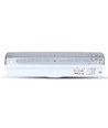V-Tac éclairage de secours LED 4W - Pour montage mural 190 lumens, incl. batterie et pictogrammes