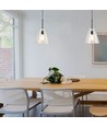 Suspension moderne V-Tac - Verre conique, Ø27 cm, E27
