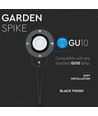 Spot de jardin à piquer - GU10, IP44, Noir, lampe de travail, sans source lumineuse