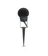 Spot de jardin à piquer - GU10, IP44, Noir, lampe de travail, sans source lumineuse