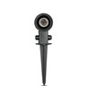 Spot de jardin à piquer - GU10, IP44, Noir, lampe de travail, sans source lumineuse