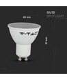 Ampoule LED V-Tac 5W Smart Home - Tuya/Smart Life, compatible Google Home, Alexa et smartphones, Spot GU10