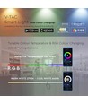 Ampoule LED V-Tac 5W Smart Home - Tuya/Smart Life, compatible Google Home, Alexa et smartphones, Spot GU10