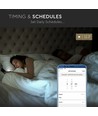 Ampoule LED V-Tac 5W Smart Home - Tuya/Smart Life, compatible Google Home, Alexa et smartphones, Spot GU10