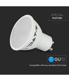 Ampoule LED V-Tac 5W Smart Home - Tuya/Smart Life, compatible Google Home, Alexa et smartphones, Spot GU10