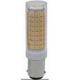 BA15D 4W dimmable mince - Ø1,8cm, Longueur : 6,8cm
