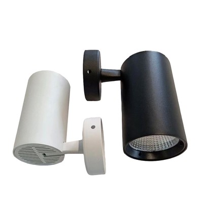 Spot mural 30W RA90 - Flicker free, blanc, pour plafond/mur