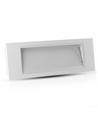 V-Tac éclairage de secours LED 4W - Pour montage mural/plafond/encastré, 110 lumens, batterie et pictogrammes inclus