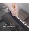 Ruban LED 5m 10,8W/m RGB+WW - 60 LED par mètre