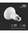 Ampoule spot LED E27 10W - R80, puce LED Samsung