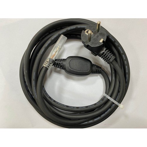 Connecteur pour bande LED 230V (Type Q), étanche IP67 - Incl. bouchon de fin, 1m, 230V
