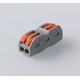 Manchon sans vis pour 2 connexions