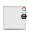 Dalle LED Smart Home 40W - 25mm, 60x60, Tuya/Smart Life, compatible Google Home/Alexa, bord blanc