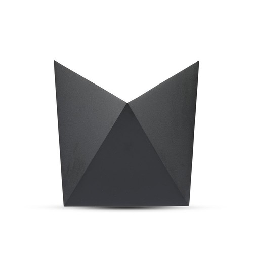 Applique murale LED 5W - IP65 extérieur, noir, source lumineuse incluse