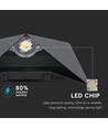 Applique murale LED 5W - IP65 extérieur, noir, source lumineuse incluse