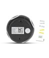 Applique murale 4W - IP65 extérieur, ronde, noire, source lumineuse incluse