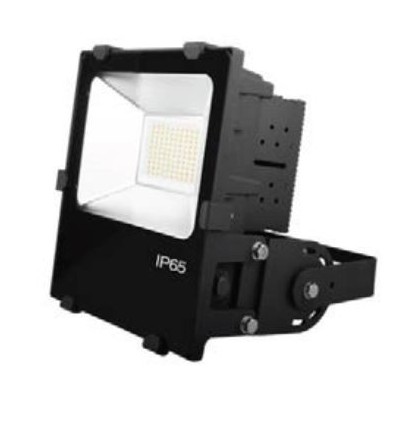 Projecteur LED 100W - IP65, lampe de travail, pour usage maritime, aluminium revêtu + acier inoxydable 316
