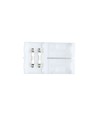 Connecteur pour bandes LED 5050 - Monochrome (1 cm), 12V / 24V