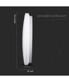 Plafonnier LED 12W - Ø25,5cm, CCT, 3 couleurs de lumière