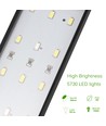 Lampe d'aquarium 19,5 cm - 7W LED, blanc/bleu