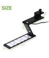 Lampe d'aquarium 19,5 cm - 7W LED, blanc/bleu