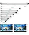 Luminaire pour aquarium 112 cm - LED 11W, blanc/bleu, avec ventouses, IP67
