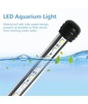 Luminaire pour aquarium 112 cm - LED 11W, blanc/bleu, avec ventouses, IP67