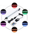 Luminaire d'aquarium RGB 112 cm - LED 11W, avec ventouses, IP67, fonction mémoire