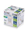 Applique murale LED 12W blanche - IP65 extérieur, carrée, angle de diffusion réglable, source lumineuse incluse