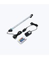 Luminaire d'aquarium RGB 18 cm - LED 2W, avec ventouses, IP67, fonction mémoire