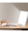 Lampe de luminothérapie LED avec minuterie - 14W, blanche, 12 000 LUX