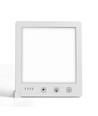 Lampe de luminothérapie LED avec minuterie - 10W, blanc, 10 000 LUX, USB