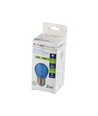 Ampoule LED E27 2W Sphérique - Bleu, filament