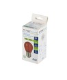 Ampoule LED E27 2W Sphérique - Rouge, Filament