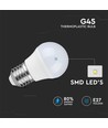 Ampoule LED E27 4W - G45, compacte