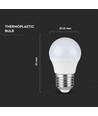 Ampoule LED E27 4W - G45, compacte