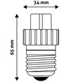 Adaptateur E27 vers G9