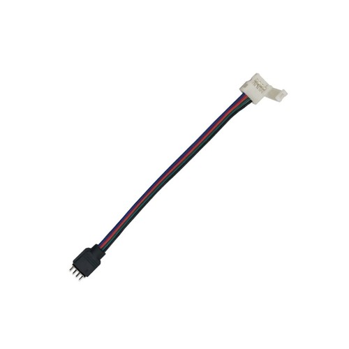 Connecteur mâle flexible pour bandes LED RGB - 12V / 24V