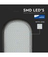 V-Tac lampe de rue LED 100W - puce LED Samsung, Ø60mm, IP65, 84lm/w