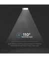 V-Tac lampe de rue LED 100W - puce LED Samsung, Ø60mm, IP65, 84lm/w
