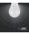 Lot de 10 ampoules LED E27 9W - 200 degrés