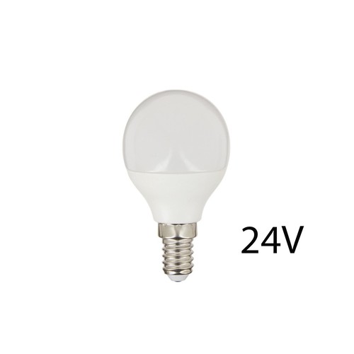 Ampoule LED E14 4,5W - 24V DC, P45